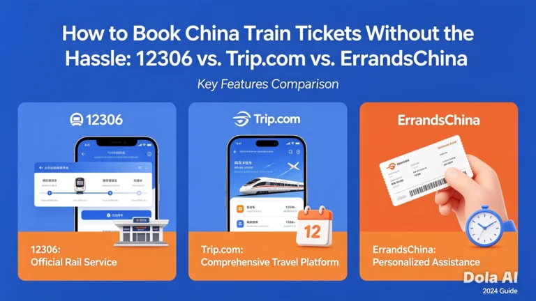 How to Book China Train Tickets 12306 vs. Trip.com vs. ErrandsChina